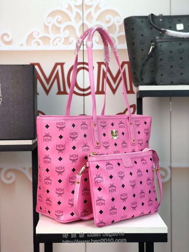 MCM女包 原單 6268 MCM新顏色 Anya母子購物袋 MCM手拎包 MCM單肩女包  mdmc1461